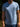 T-shirt unisexe Tête de chien - bleu ciel