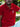 Le polo Tête de chien - rouge