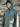 Veste coupe-vent imperméable – quart zip kaki
