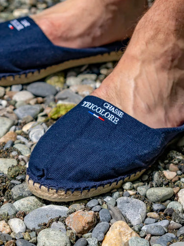 Espadrilles Chasse Tricolore - navy