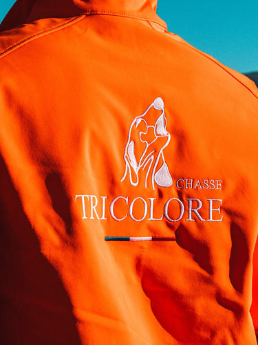Veste softshell Chasse Tricolore - orange