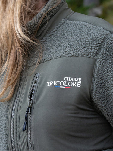 Veste sherpa premium - kaki