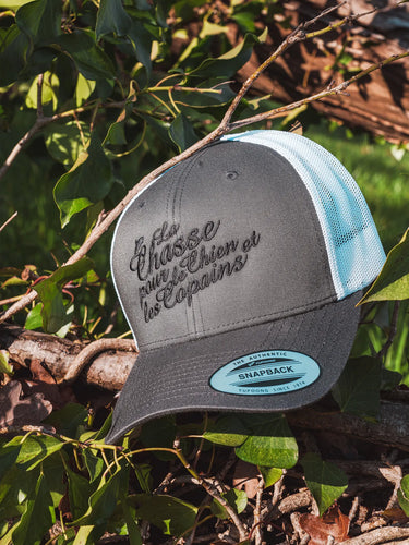 Casquette Les Valeurs Tricolore - anthracite / blanc