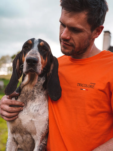 T-shirt Une passion qui nous réunit - orange