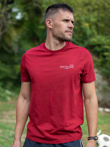 T-shirt unisexe Au rythme de la meute - rouge foncé