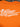 Sweat enfant Valeurs Tricolores  - orange logo blanc