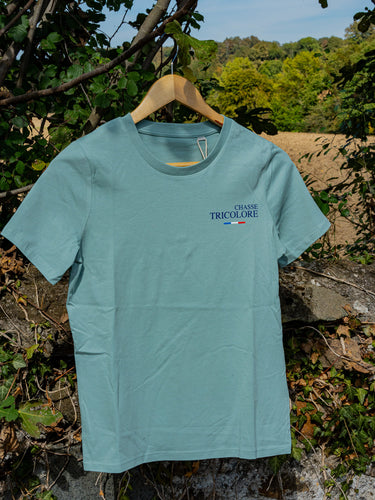 T-shirt enfant "Princesse des bois" - vert jade