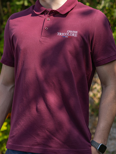 Polo Bordeaux Chasse Tricolore - Rurale par excellence