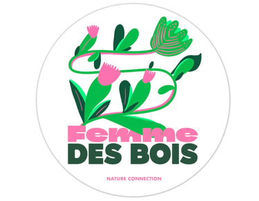 Autocollant Femme des bois revisité