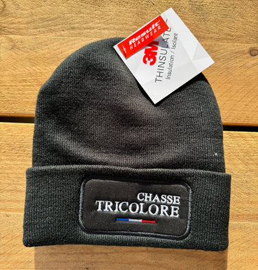 Bonnet "Chasse Tricolore" : Noir