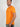 t-shirt logo blanc chasse tricolore - orange