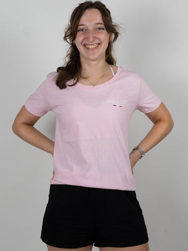 T-shirt Femme des bois - rose