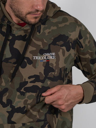 Sweat Camo - vert foncé