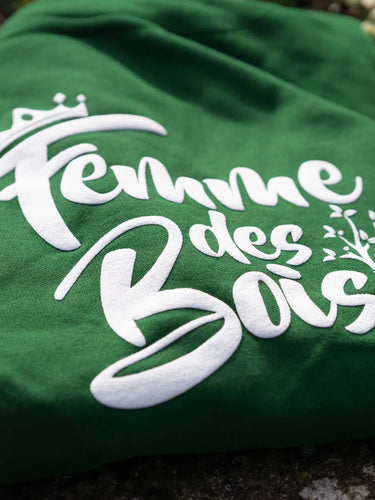 Sweat Femme des bois - vert sapin