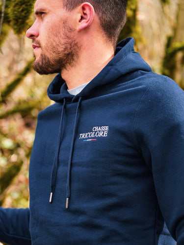 Sweat Les valeurs tricolores - navy