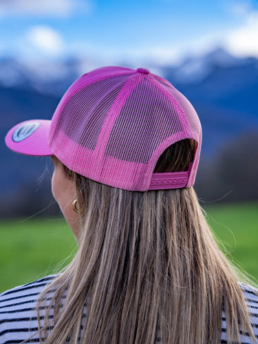 Casquette Chasse Tricolore - rose