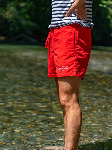 Short de bain - rouge