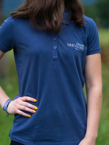 Polo Femme des bois - bleu