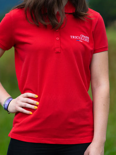 Polo Femme des bois - rouge