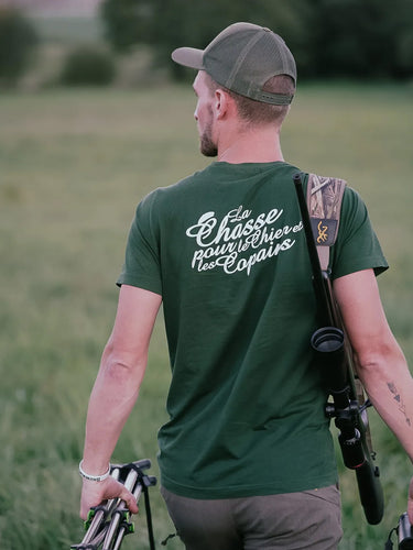 T-shirt Les valeurs tricolores - vert