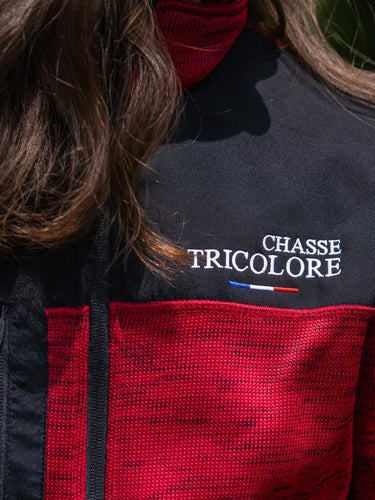 Veste Femme des bois - rouge / noir