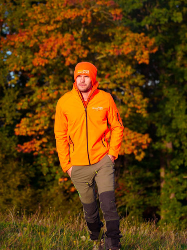Softshell Les Valeurs Tricolore - orange