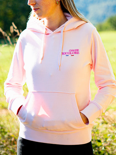 Sweat rose Femme des bois revisité